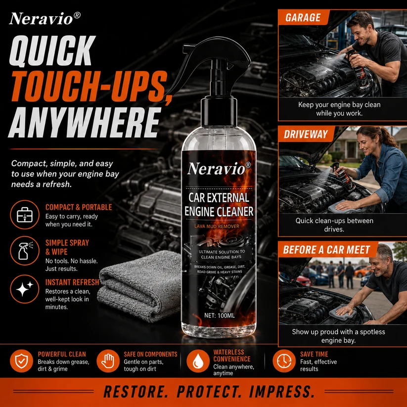 💥Limited-Time 55% OFF✨ Waterless Fast Acting Car Engine Bay Cleaner