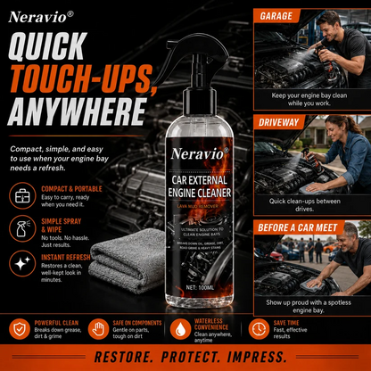 💥Limited-Time 55% OFF✨ Waterless Fast Acting Car Engine Bay Cleaner