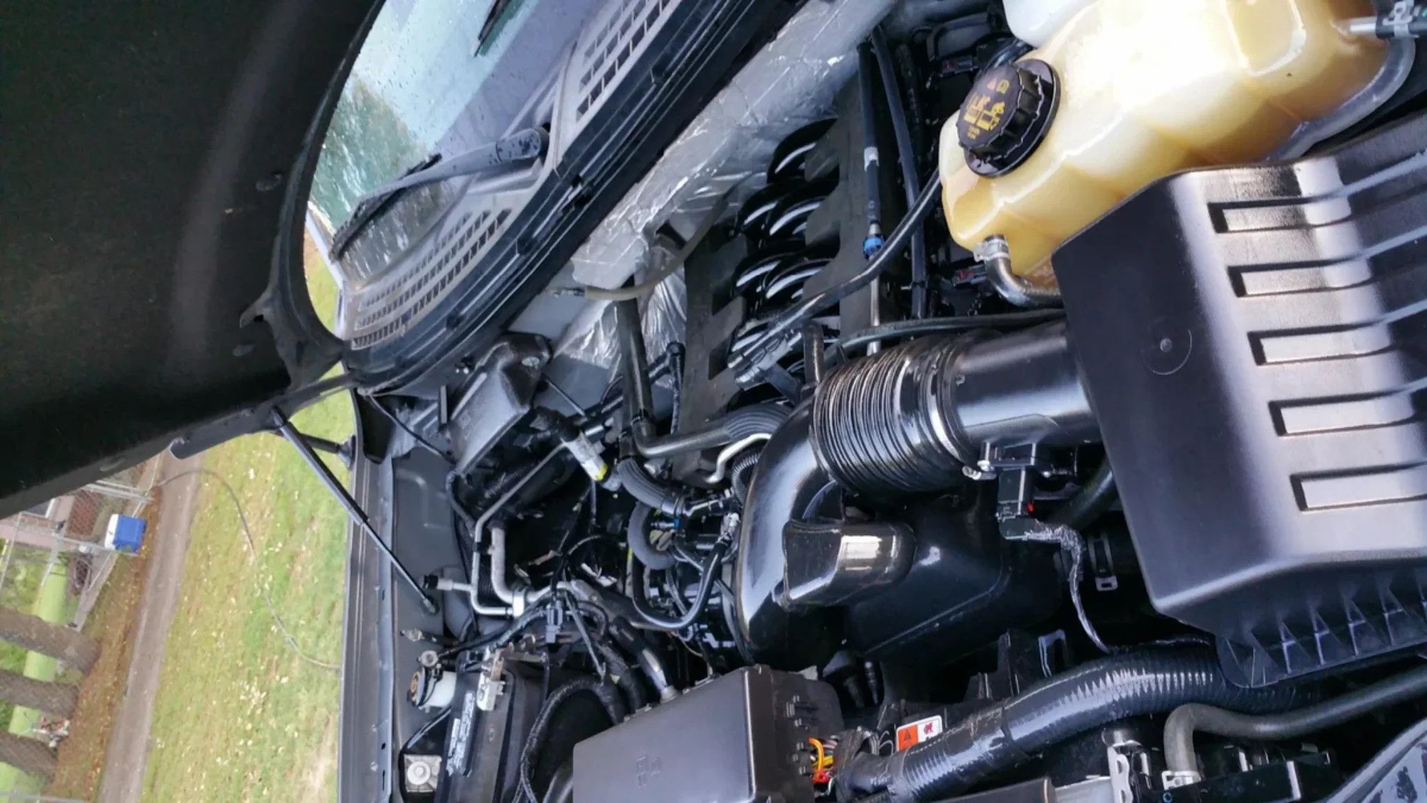 Robert H. engine bay